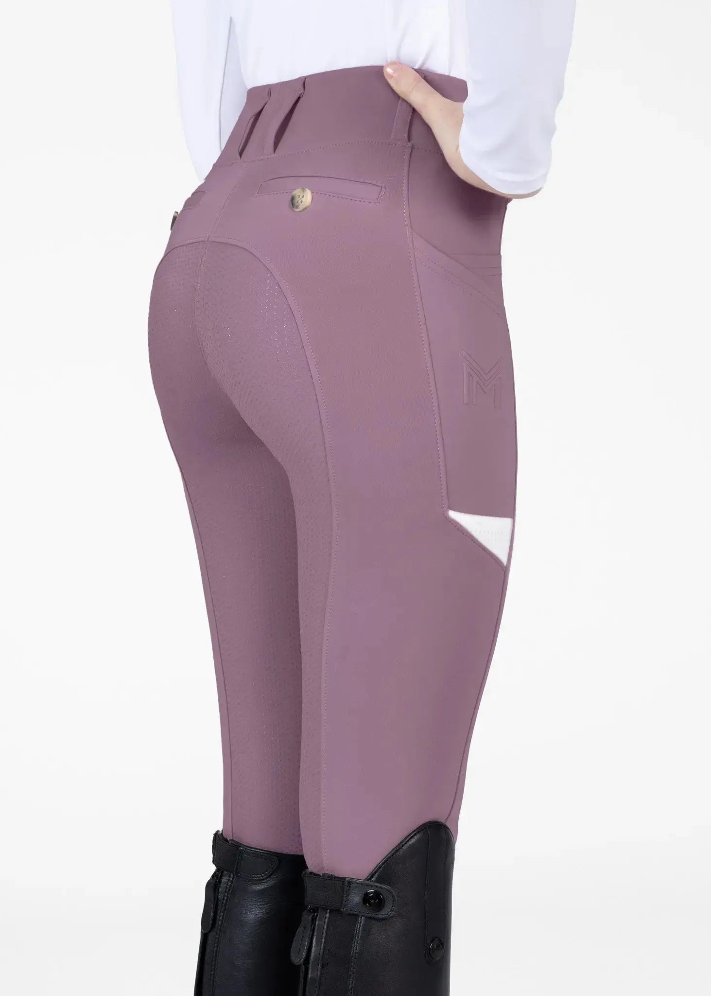 Maximilian Equestrian YR Tech Riding Leggings by Maximilian Equestrian at  Try A Bit