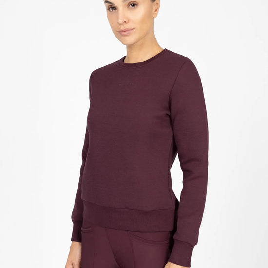 Loft Sweatshirt (Burgundy) by Maximilian Equestrian at  Try A Bit