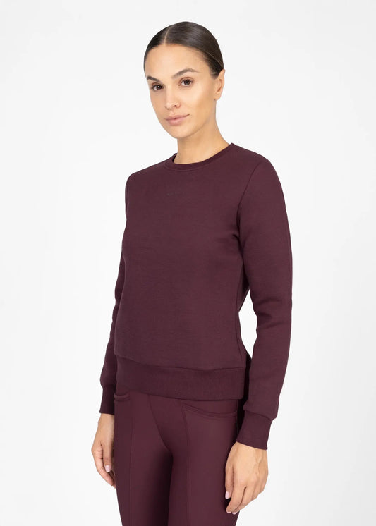 Loft Sweatshirt (Burgundy) by Maximilian Equestrian at  Try A Bit