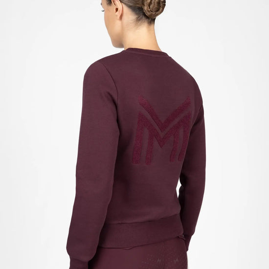 Loft Sweatshirt (Burgundy) by Maximilian Equestrian at  Try A Bit
