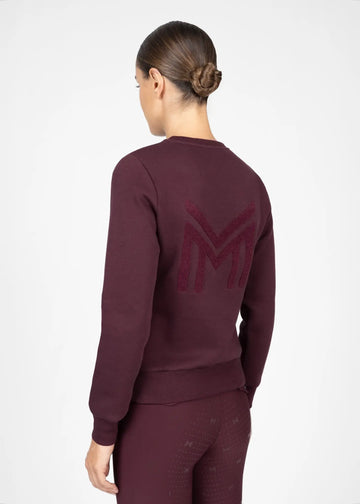 Loft Sweatshirt (Burgundy) by Maximilian Equestrian at  Try A Bit