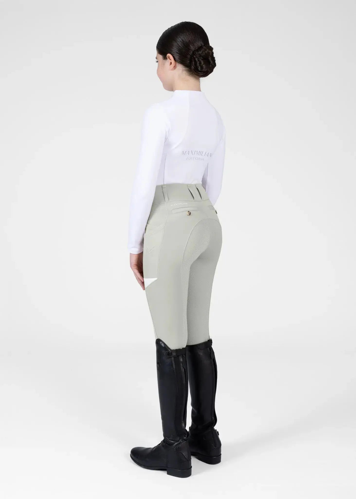 Maximilian Equestrian YR Tech Riding Leggings by Maximilian Equestrian at  Try A Bit
