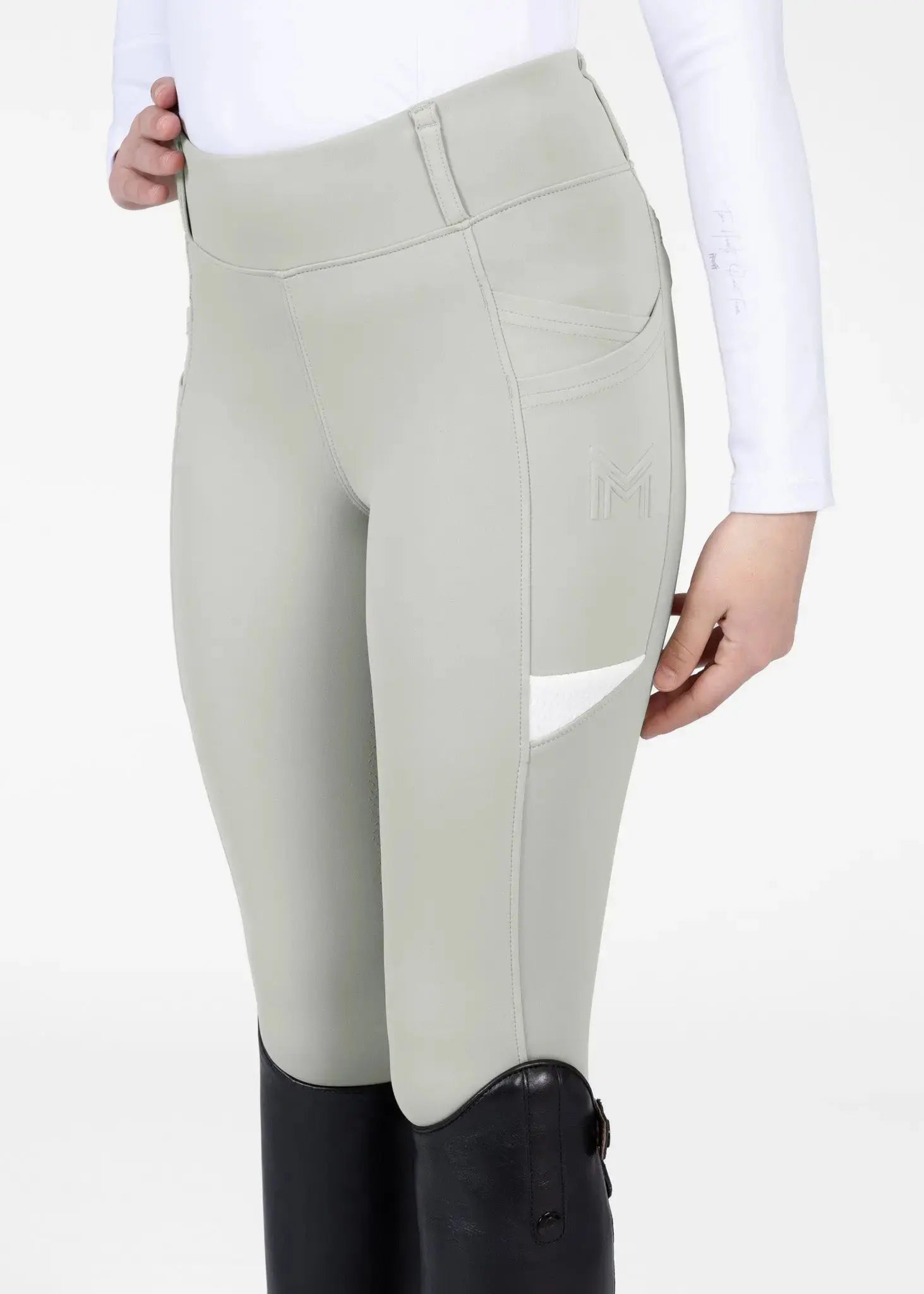 Maximilian Equestrian YR Tech Riding Leggings by Maximilian Equestrian at  Try A Bit