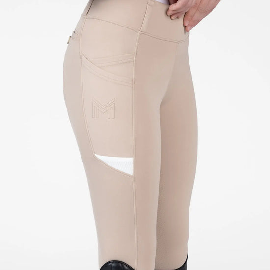 YR Tech Riding Leggings (Beige)