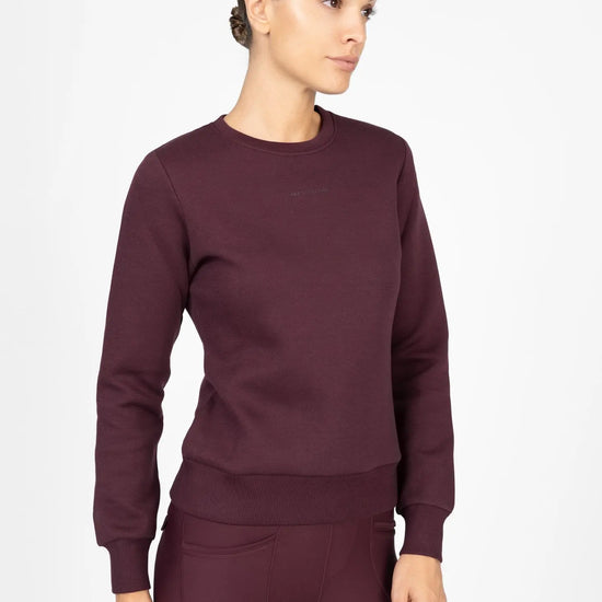 Loft Sweatshirt (Burgundy) by Maximilian Equestrian at  Try A Bit