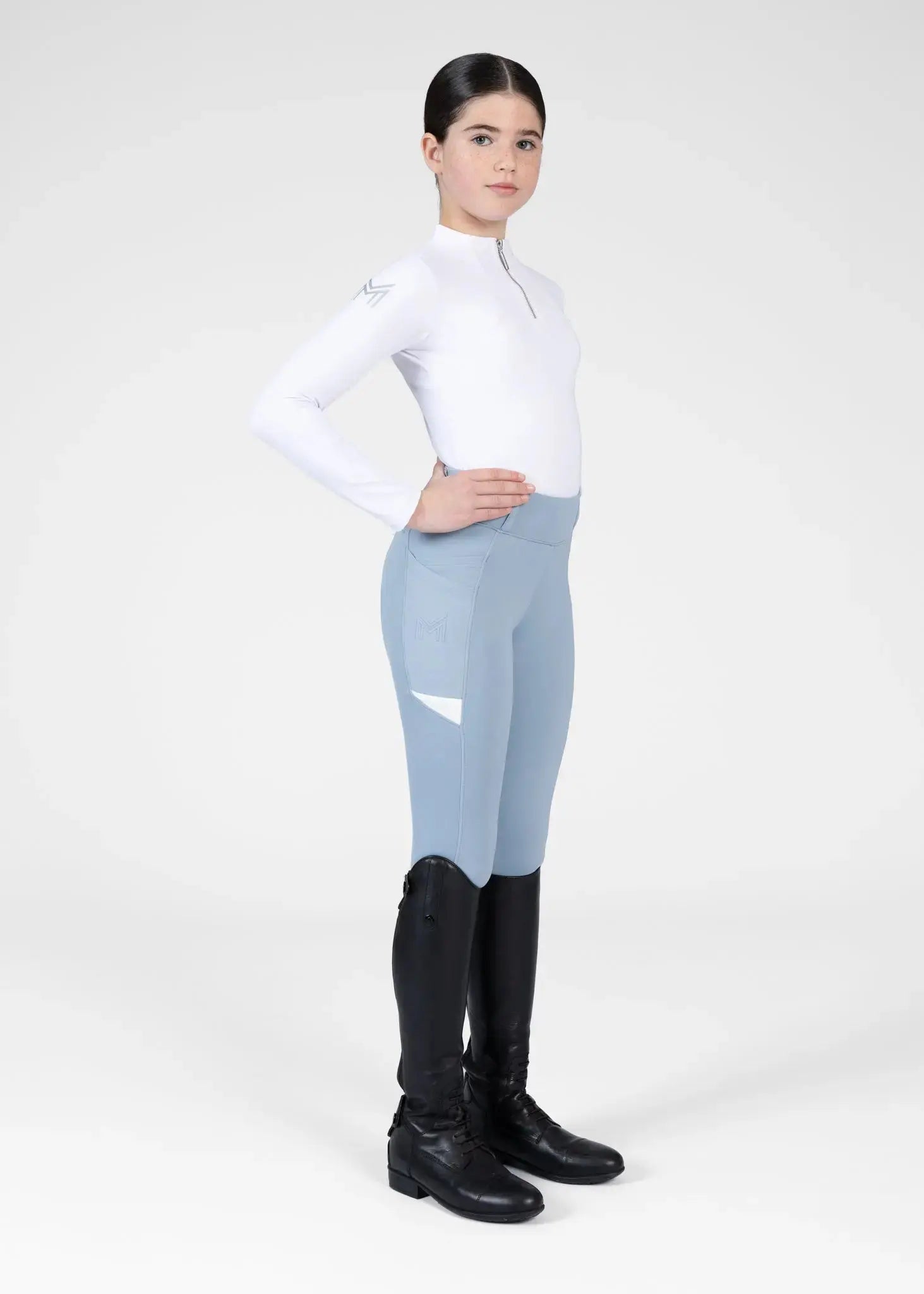 Maximilian Equestrian YR Tech Riding Leggings by Maximilian Equestrian at  Try A Bit