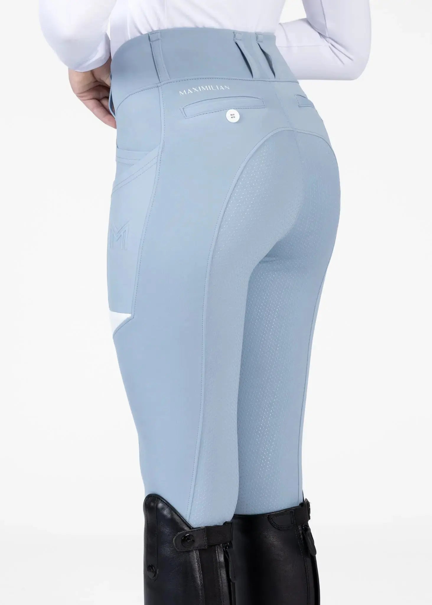 Maximilian Equestrian YR Tech Riding Leggings by Maximilian Equestrian at  Try A Bit