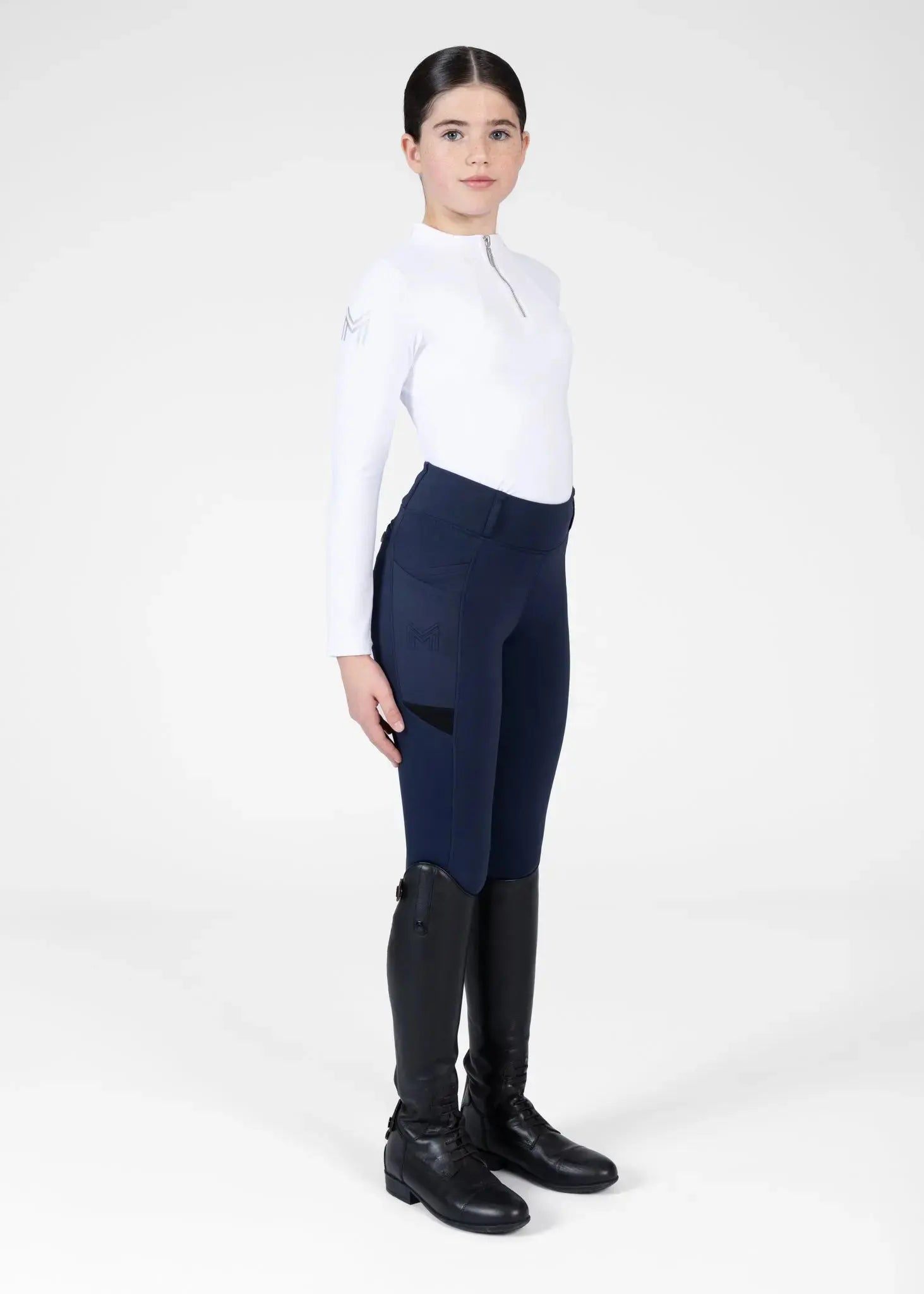 Maximilian Equestrian YR Tech Riding Leggings by Maximilian Equestrian at  Try A Bit