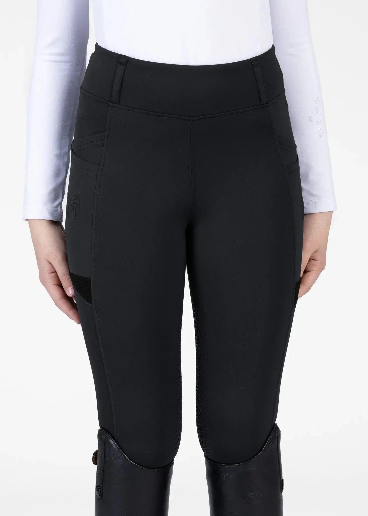 Maximilian Equestrian YR Tech Riding Leggings by Maximilian Equestrian at  Try A Bit