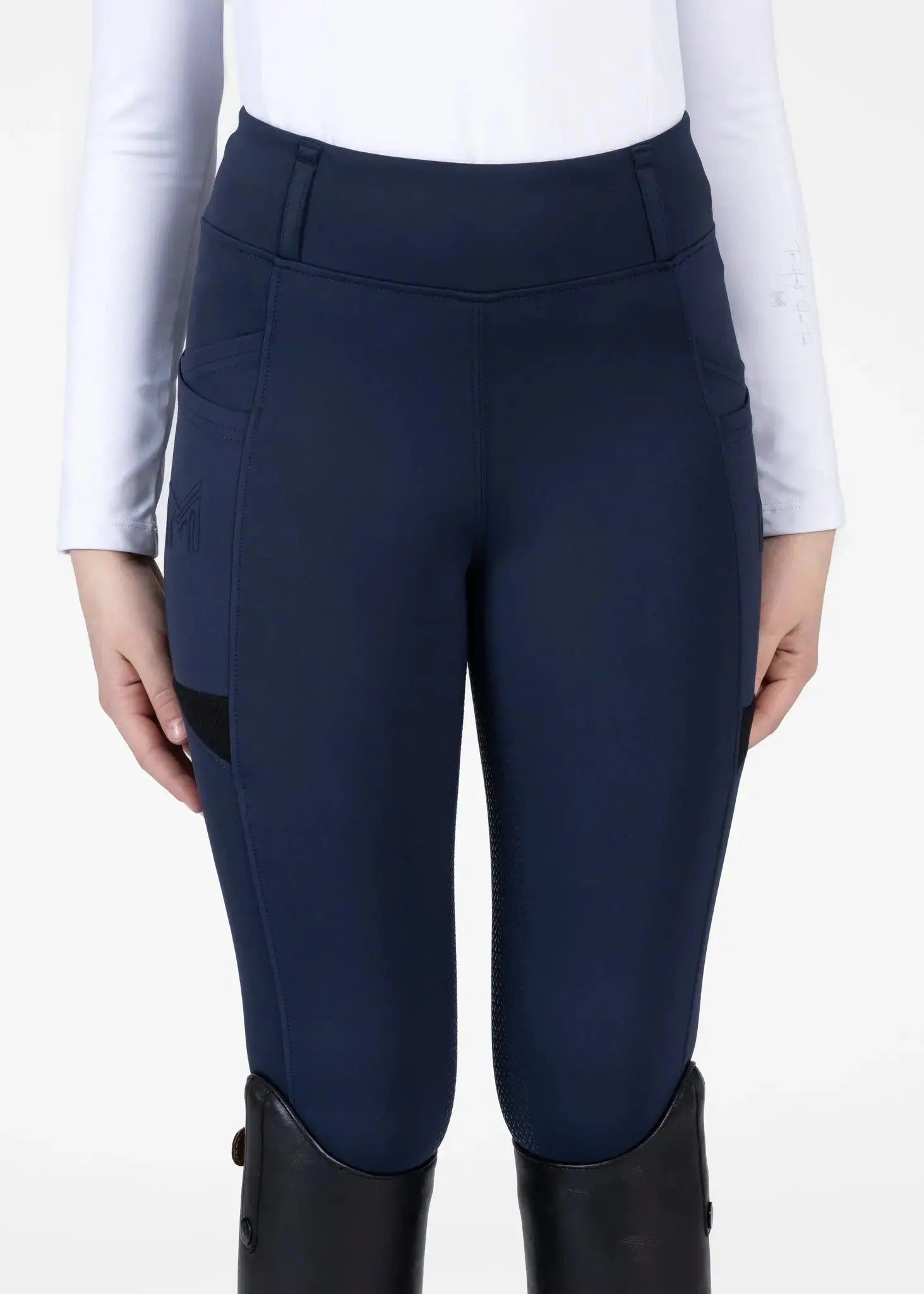 Maximilian Equestrian YR Tech Riding Leggings by Maximilian Equestrian at  Try A Bit
