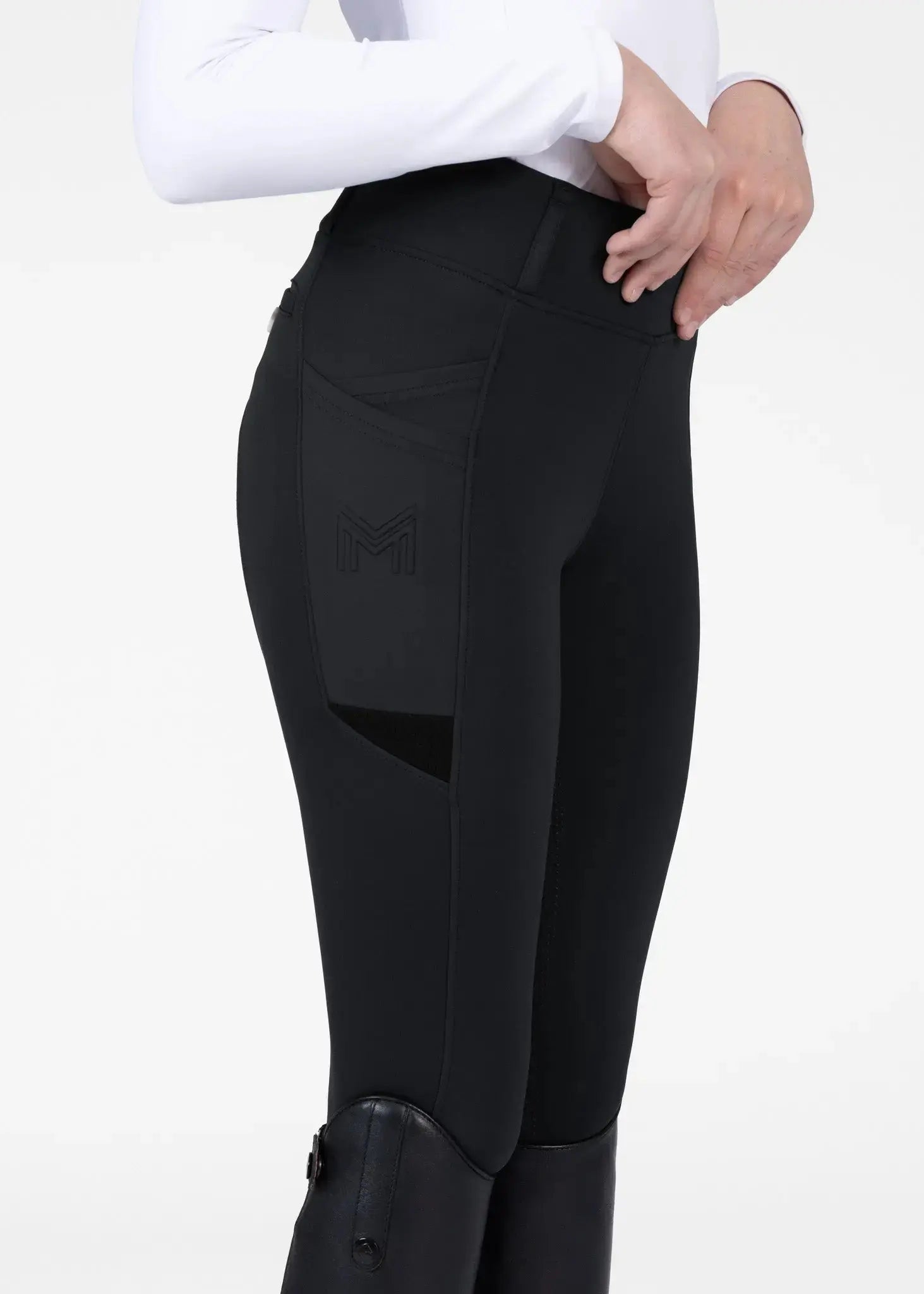 Maximilian Equestrian YR Tech Riding Leggings by Maximilian Equestrian at  Try A Bit
