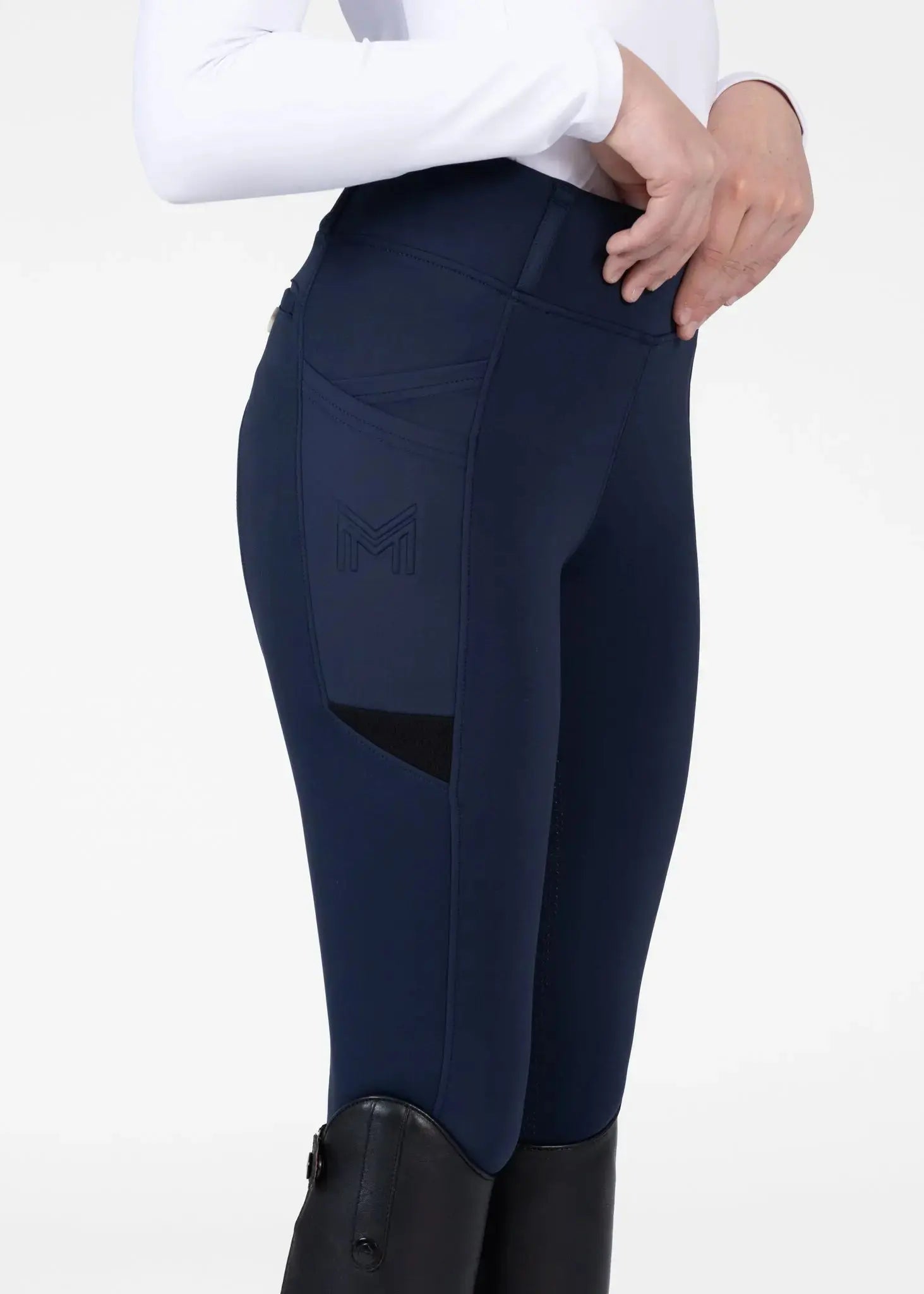 Maximilian Equestrian YR Tech Riding Leggings by Maximilian Equestrian at  Try A Bit