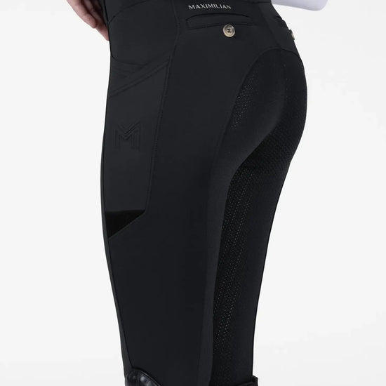 Maximilian Equestrian YR Tech Riding Leggings by Maximilian Equestrian at  Try A Bit
