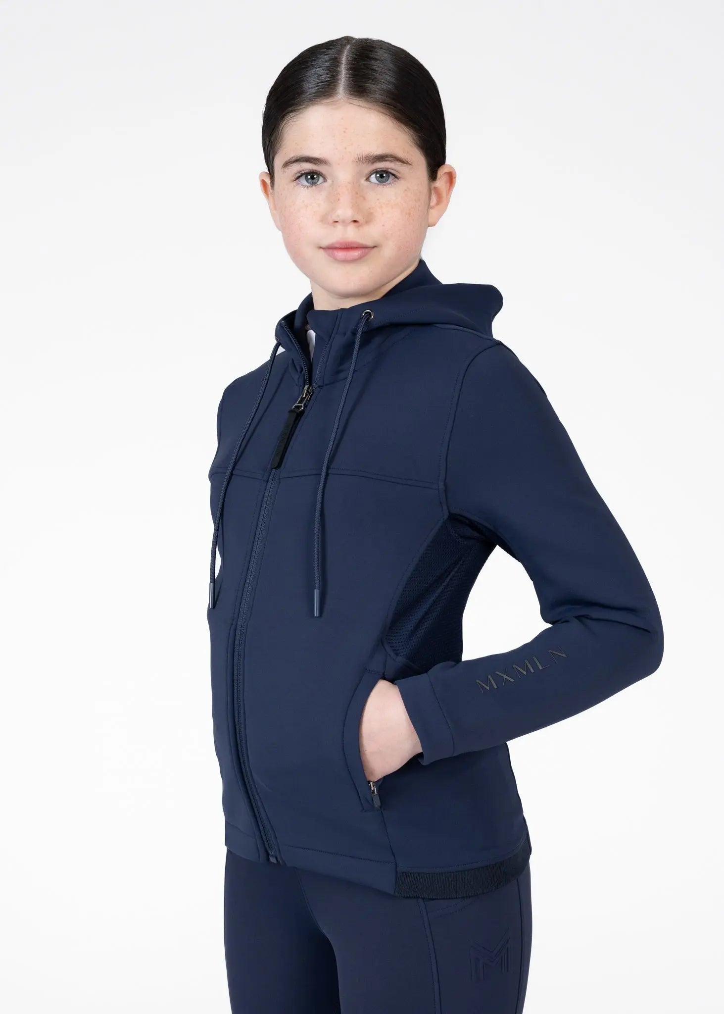 YR Club Zip Hoodie (Navy) by Maximilian Equestrian at  Try A Bit