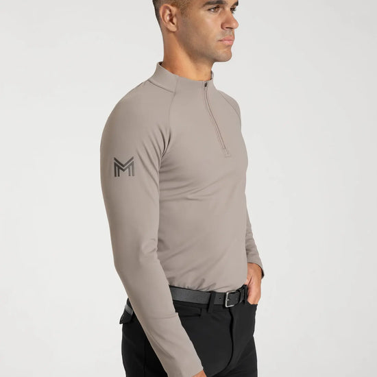 Code Long Sleeve Base Layer (Taupe) by Maximilian Equestrian at  Try A Bit