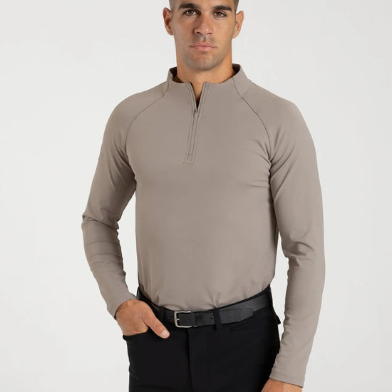 Code Long Sleeve Base Layer (Taupe) by Maximilian Equestrian at  Try A Bit