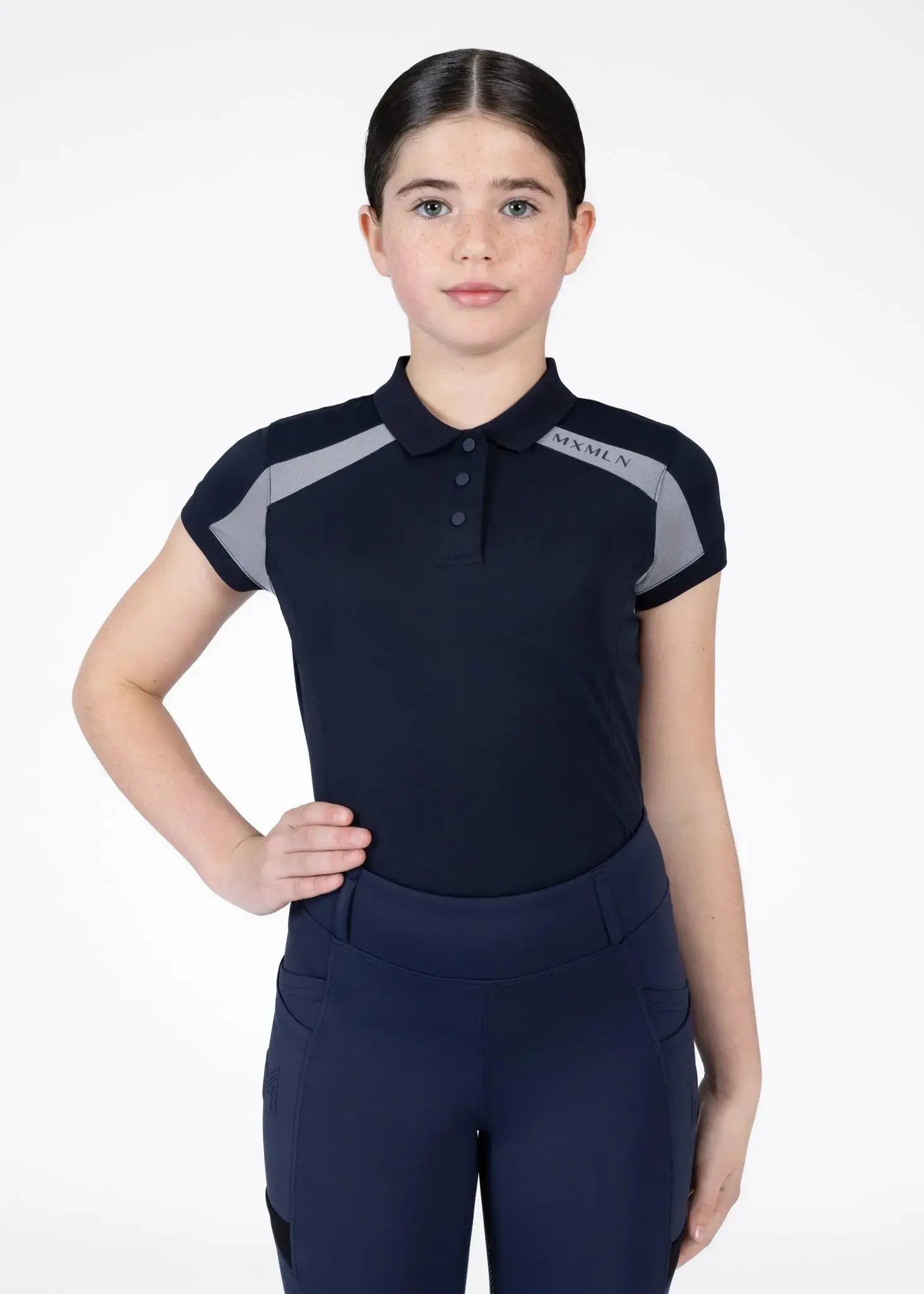 Maximilian Equestrian YR Aveen Polo Shirt by Maximilian Equestrian at  Try A Bit