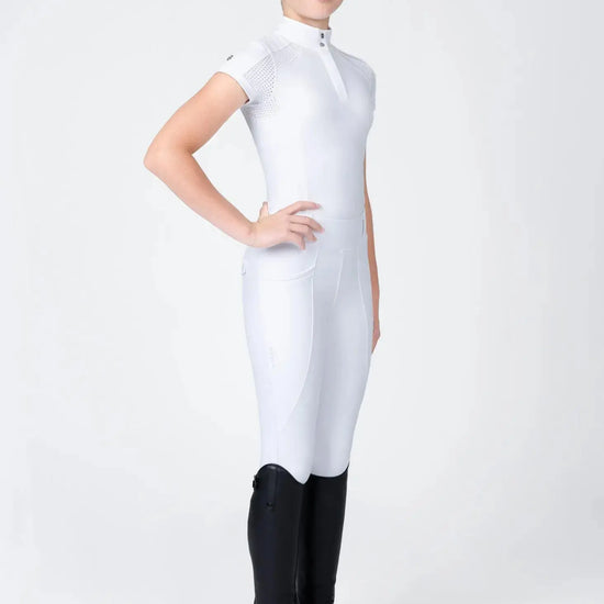 Maximilian Equestrian YR Aveen Short Sleeve Show Shirt by Maximilian Equestrian at  Try A Bit