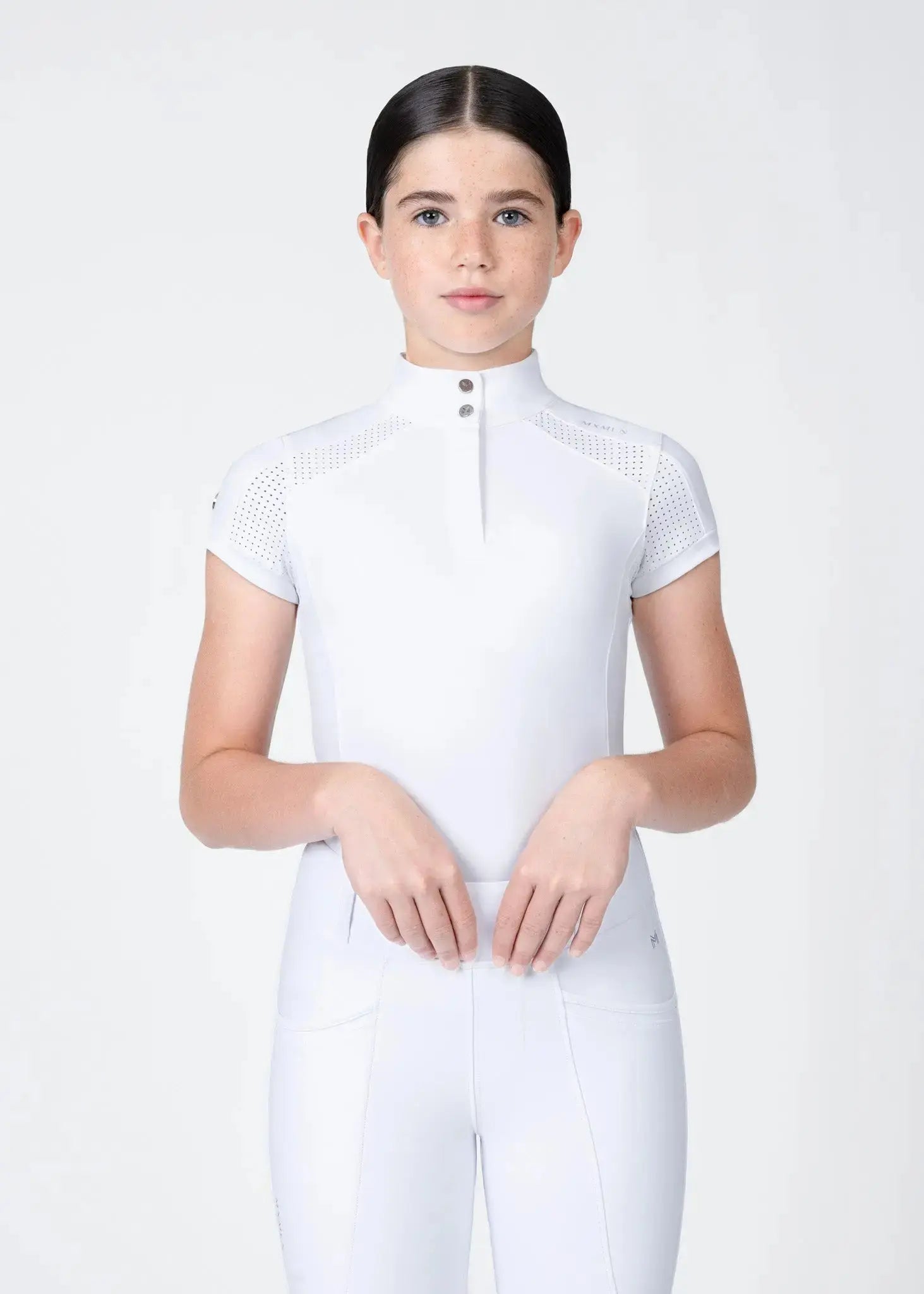 Maximilian Equestrian YR Aveen Short Sleeve Show Shirt by Maximilian Equestrian at  Try A Bit