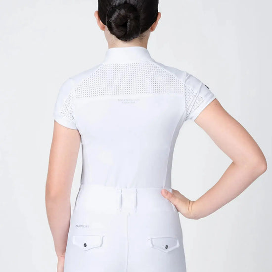 Maximilian Equestrian YR Aveen Short Sleeve Show Shirt by Maximilian Equestrian at  Try A Bit