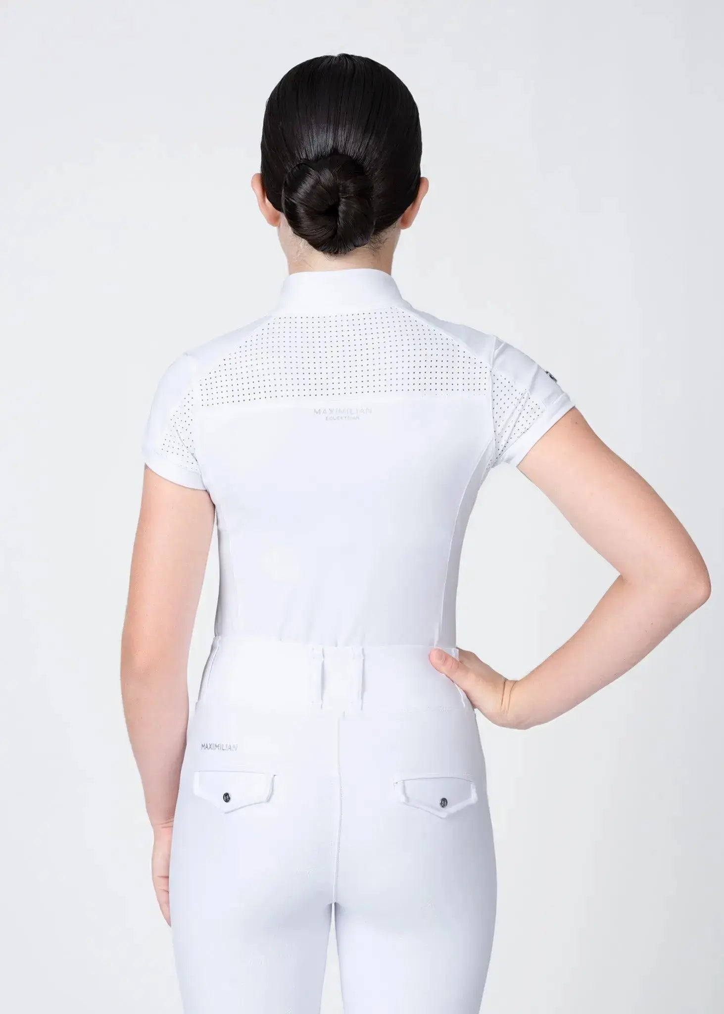 Maximilian Equestrian YR Aveen Short Sleeve Show Shirt by Maximilian Equestrian at  Try A Bit