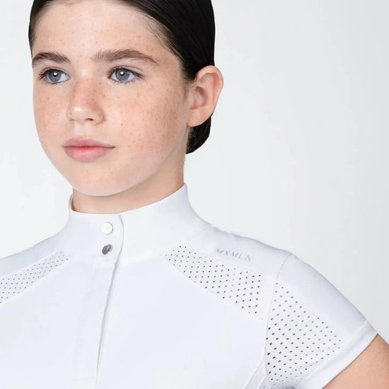 Maximilian Equestrian YR Aveen Short Sleeve Show Shirt by Maximilian Equestrian at  Try A Bit