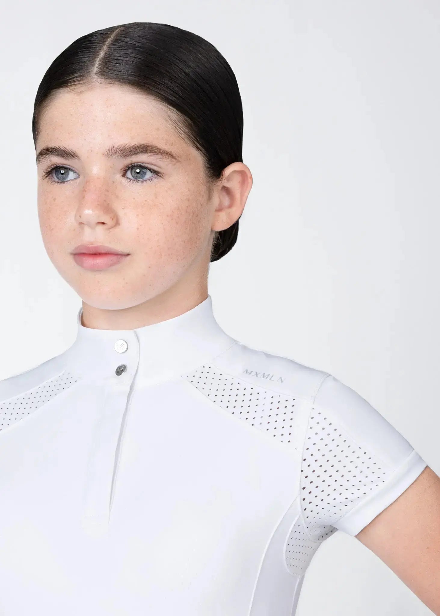 Maximilian Equestrian YR Aveen Short Sleeve Show Shirt by Maximilian Equestrian at  Try A Bit