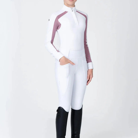 Maximilian Equestrian YR Aveen Long Sleeve Show Shirt by Maximilian Equestrian at  Try A Bit
