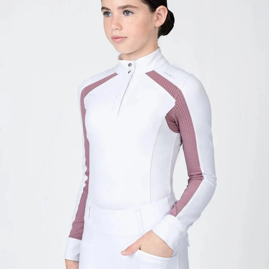 Maximilian Equestrian YR Aveen Long Sleeve Show Shirt by Maximilian Equestrian at  Try A Bit