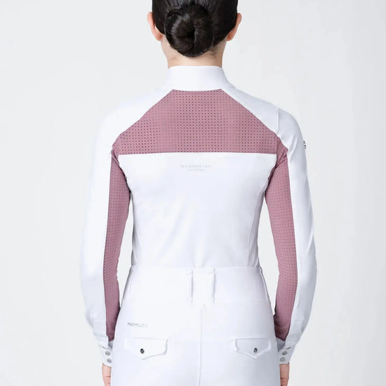 Maximilian Equestrian YR Aveen Long Sleeve Show Shirt by Maximilian Equestrian at  Try A Bit