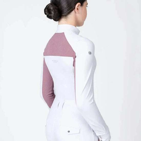 Maximilian Equestrian YR Aveen Long Sleeve Show Shirt by Maximilian Equestrian at  Try A Bit
