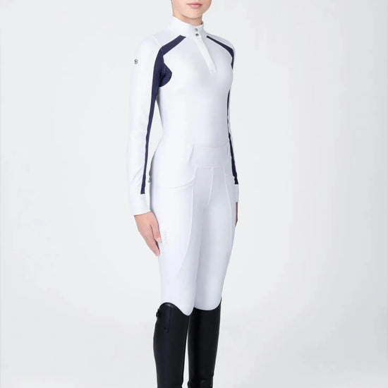 Maximilian Equestrian YR Aveen Long Sleeve Show Shirt by Maximilian Equestrian at  Try A Bit