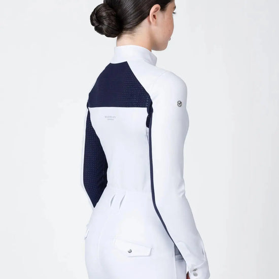Maximilian Equestrian YR Aveen Long Sleeve Show Shirt by Maximilian Equestrian at  Try A Bit