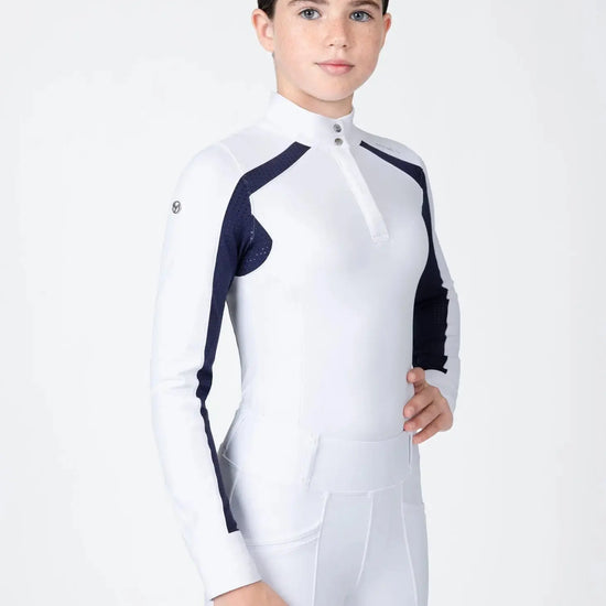 Maximilian Equestrian YR Aveen Long Sleeve Show Shirt by Maximilian Equestrian at  Try A Bit
