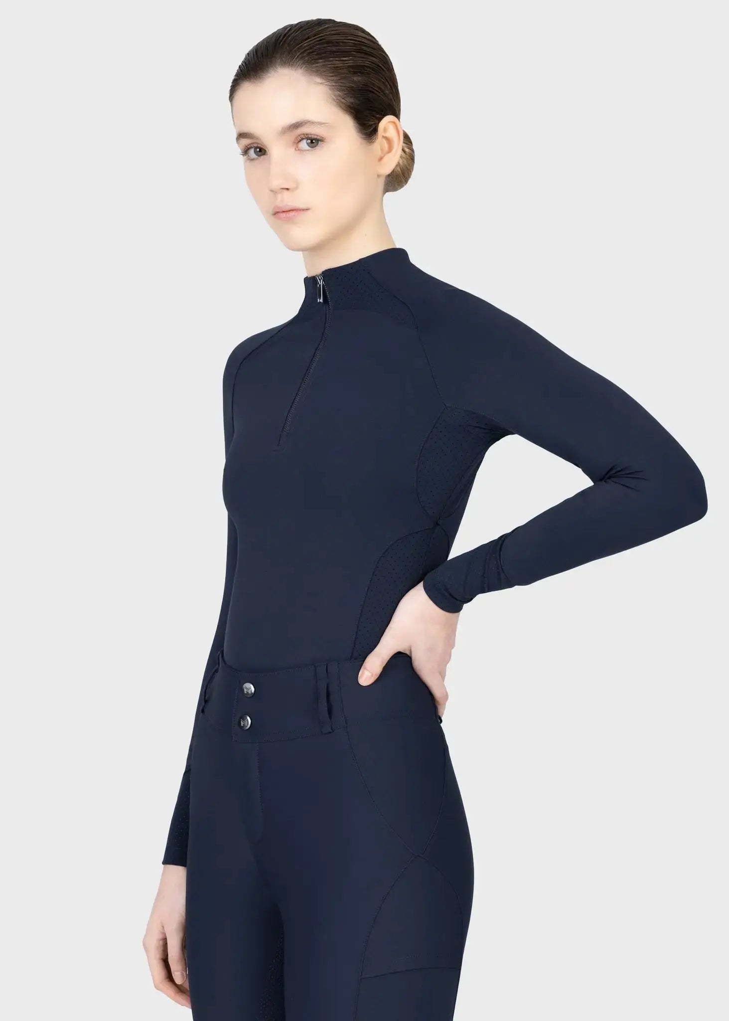 Maximilian Equestrian Aero Long Sleeve Base Layer by Maximilian Equestrian at  Try A Bit