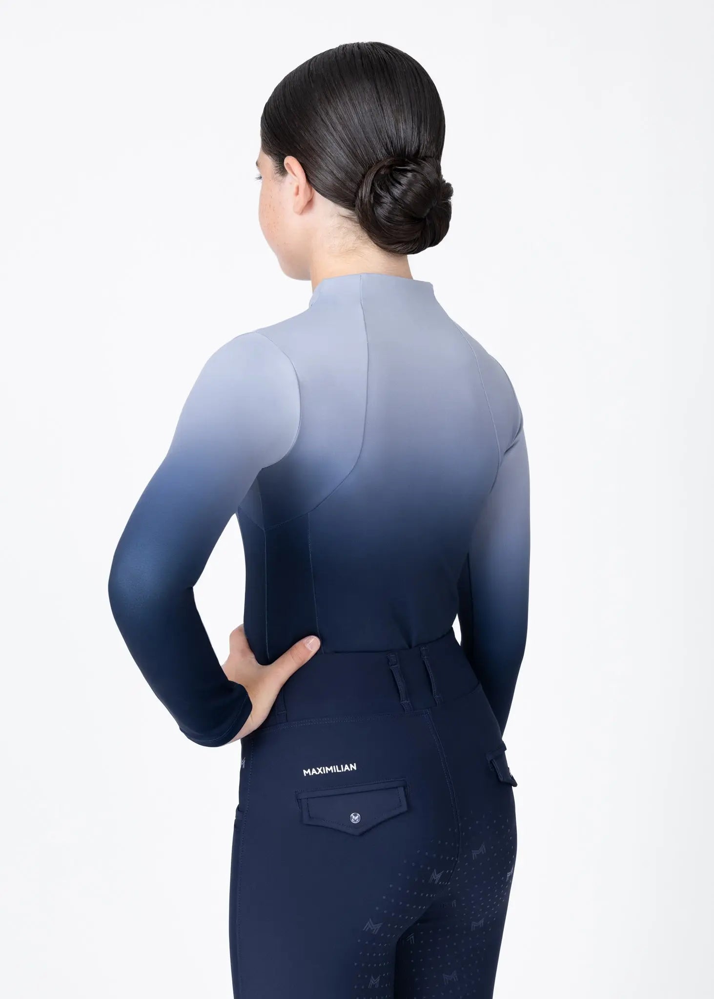 YR Ombré Long Sleeve Base Layer (Navy)