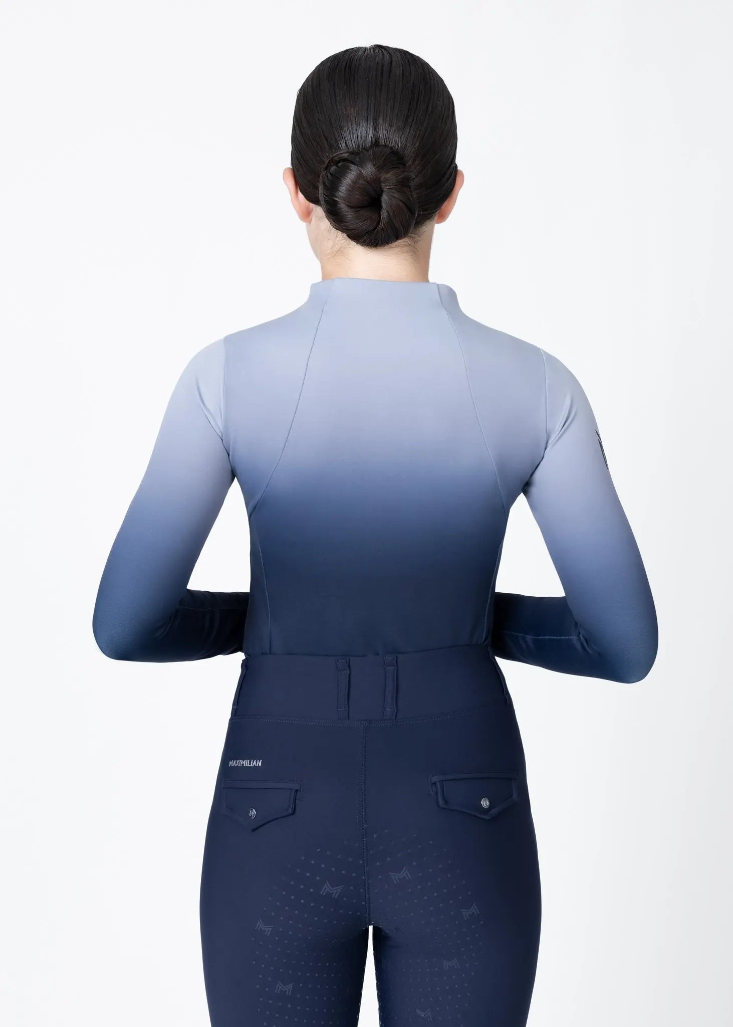 YR Ombré Long Sleeve Base Layer (Navy)