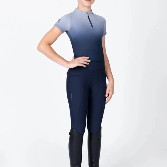 Maximilian Equestrian YR Ombré Short Sleeve Base Layer by Maximilian Equestrian at  Try A Bit