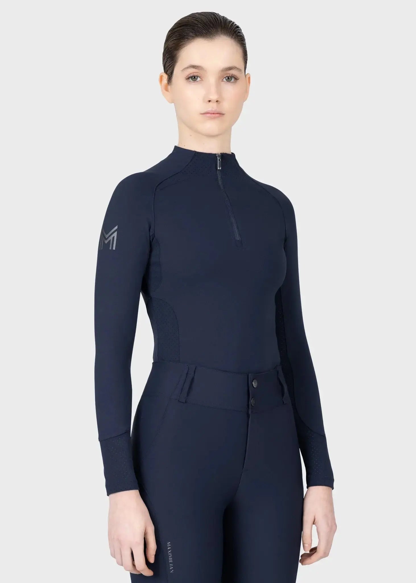 Maximilian Equestrian Aero Long Sleeve Base Layer by Maximilian Equestrian at  Try A Bit