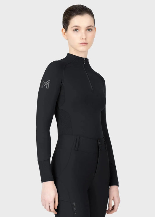 Maximilian Equestrian Aero Long Sleeve Base Layer by Maximilian Equestrian at  Try A Bit