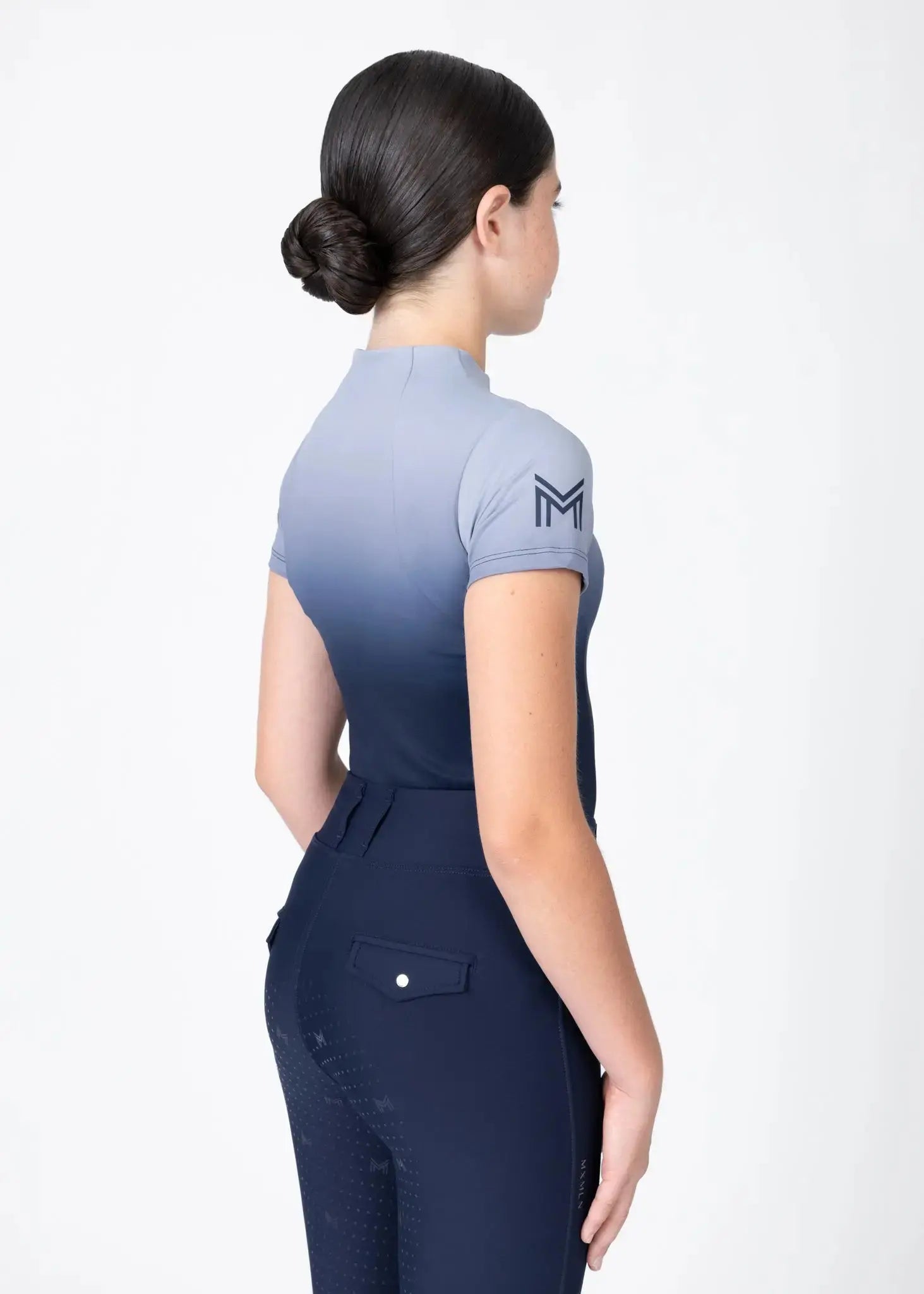 Maximilian Equestrian YR Ombré Short Sleeve Base Layer by Maximilian Equestrian at  Try A Bit
