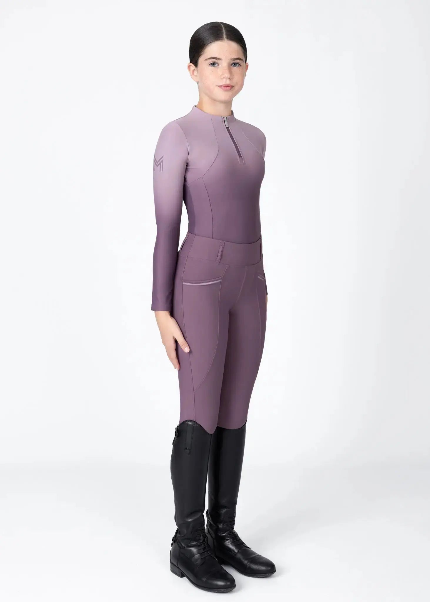 Maximilian Equestrian YR Ombré Long Sleeve Base Layer by Maximilian Equestrian at  Try A Bit
