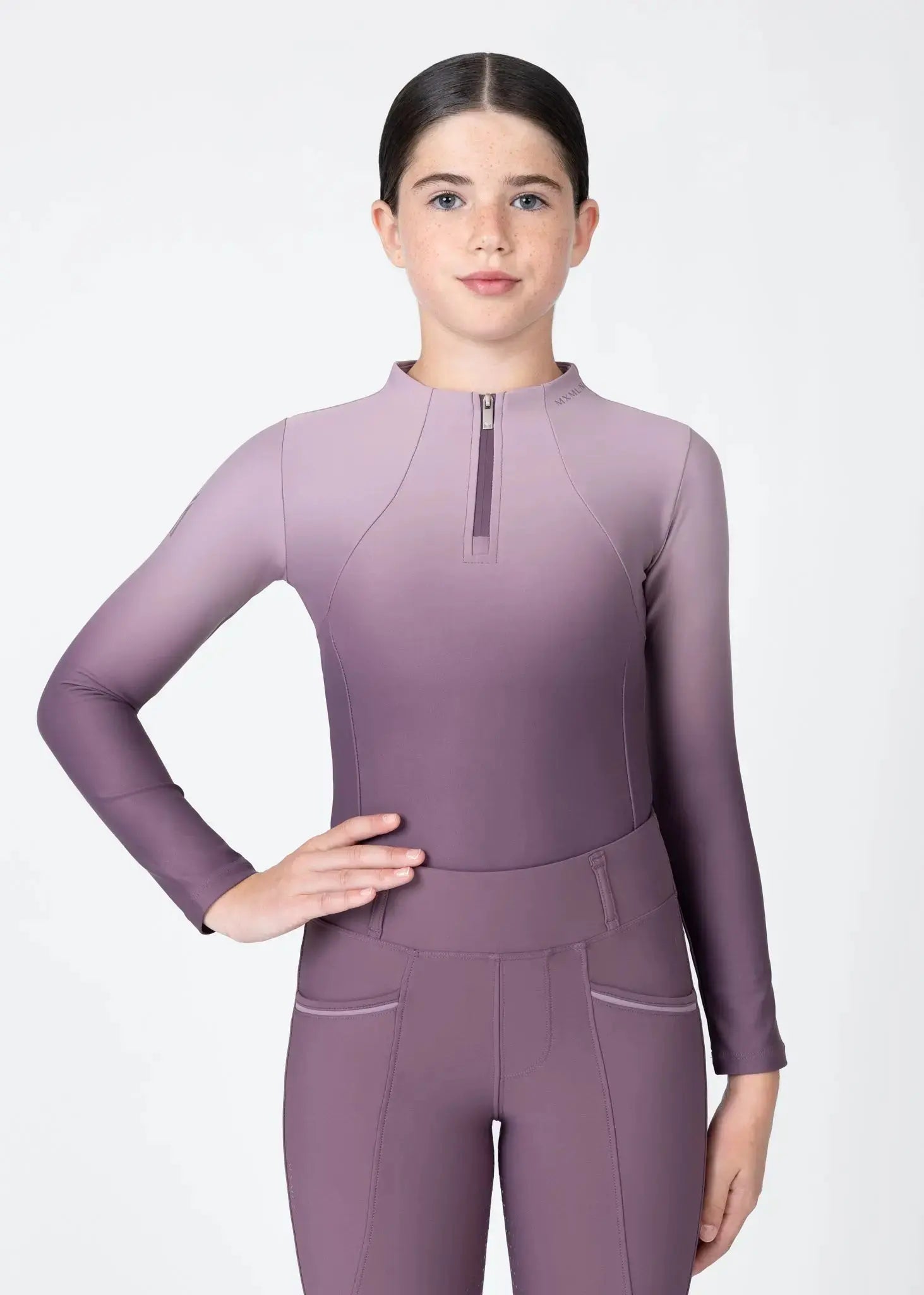 Maximilian Equestrian YR Ombré Long Sleeve Base Layer by Maximilian Equestrian at  Try A Bit