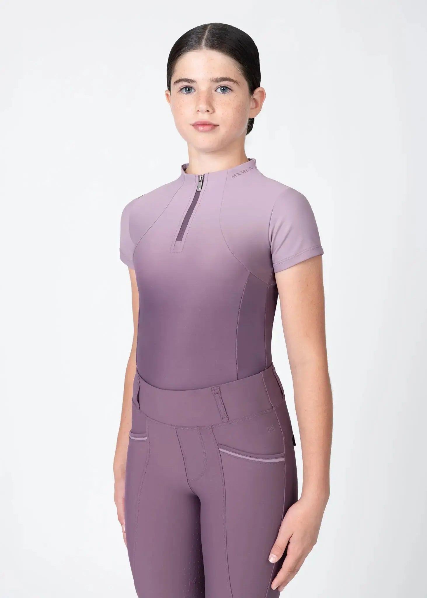 Maximilian Equestrian YR Ombré Short Sleeve Base Layer by Maximilian Equestrian at  Try A Bit