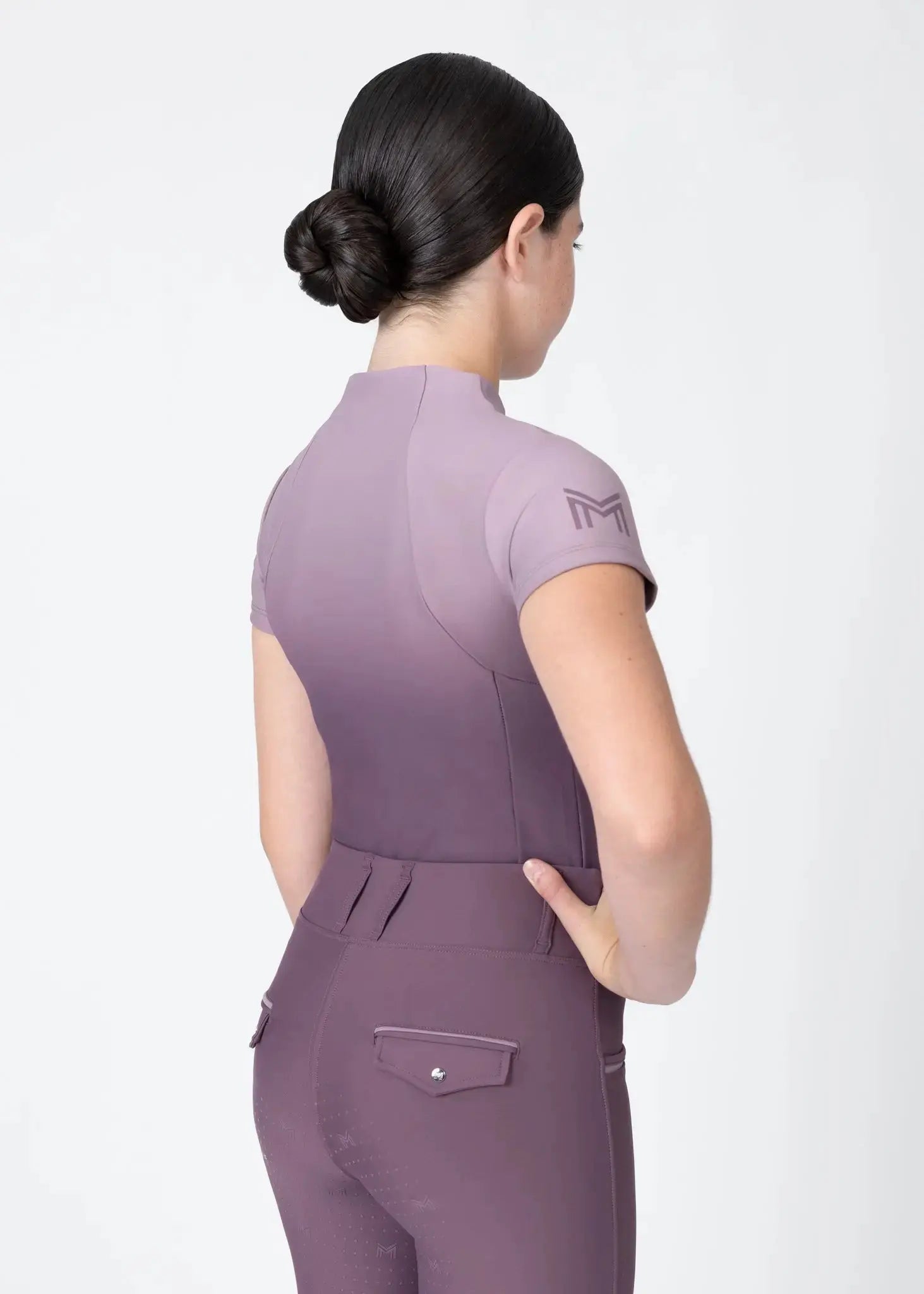 Maximilian Equestrian YR Ombré Short Sleeve Base Layer by Maximilian Equestrian at  Try A Bit