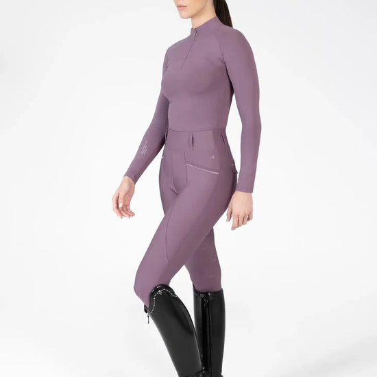Maximilian Equestrian Pro Riding Leggings Plum by Maximilian Equestrian at  Try a Bit