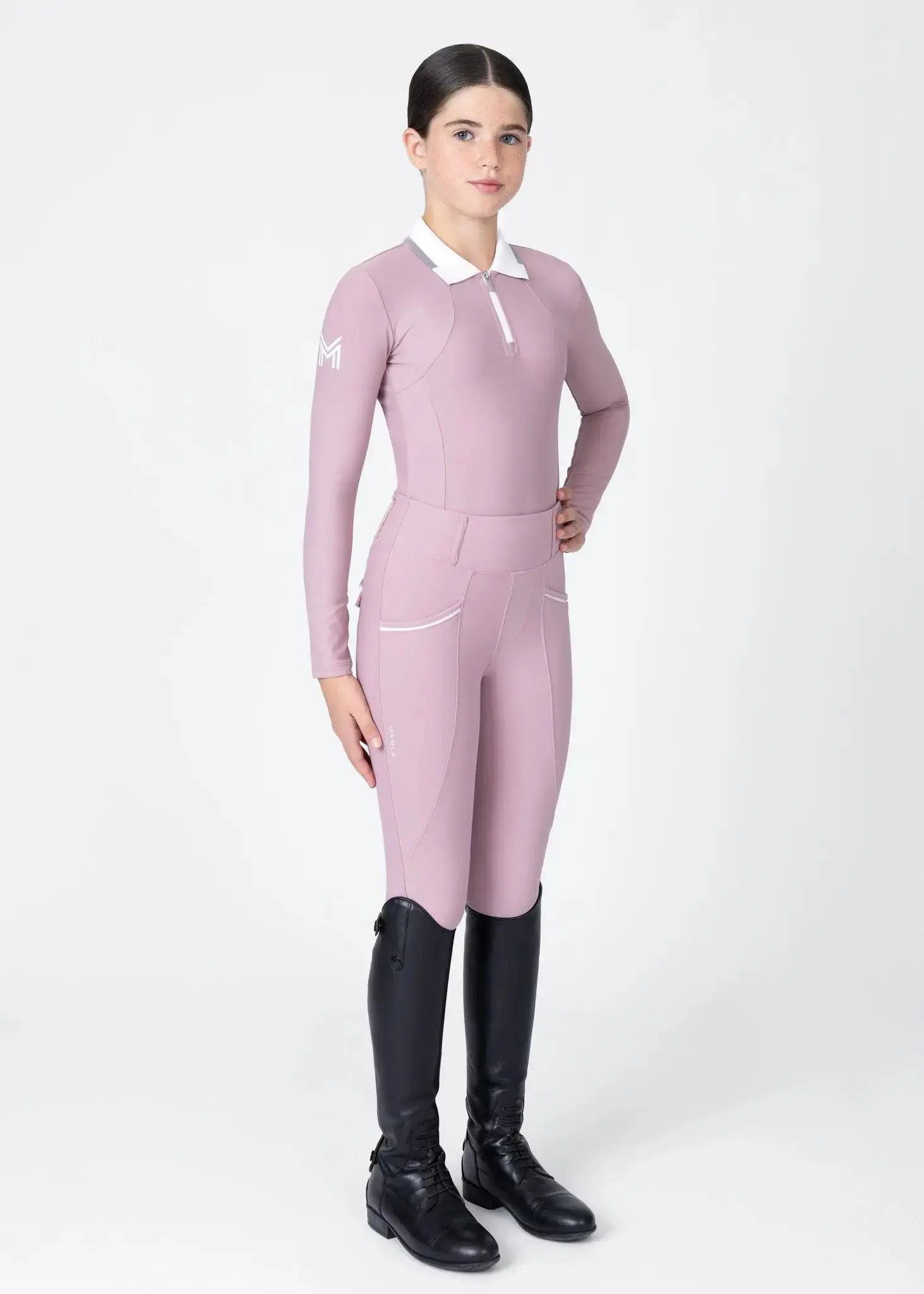 Maximilian Equestrian YR Concept Long Sleeve Polo Shirt by Maximilian Equestrian at  Try A Bit