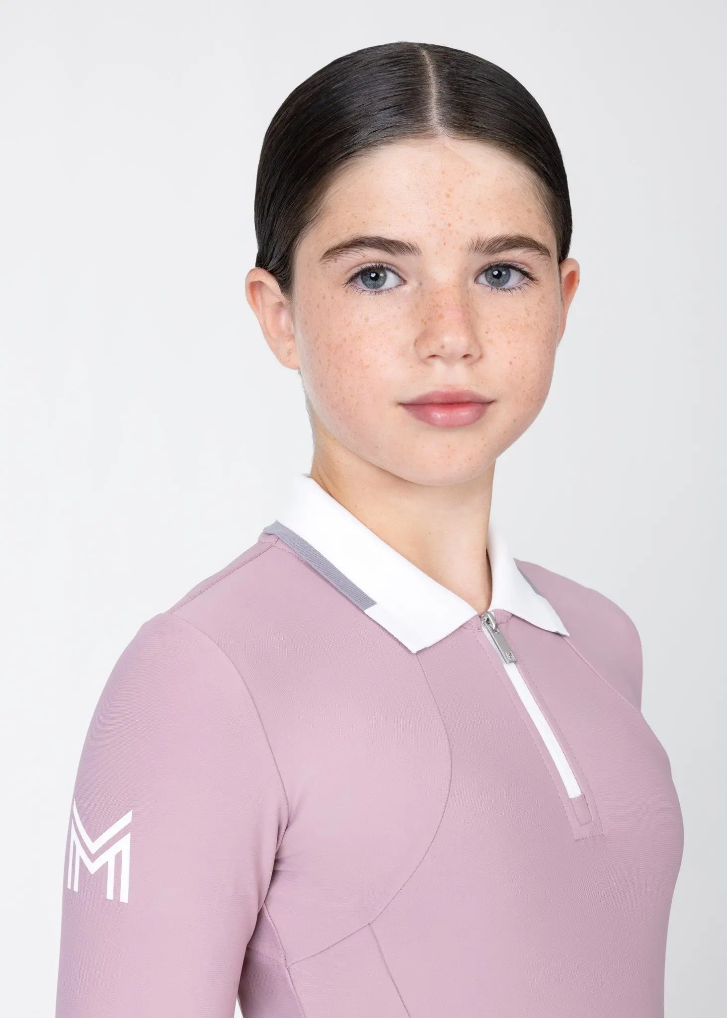 YR Concept Long Sleeve Polo Shirt (Mauve) by Maximilian Equestrian at  Try A Bit