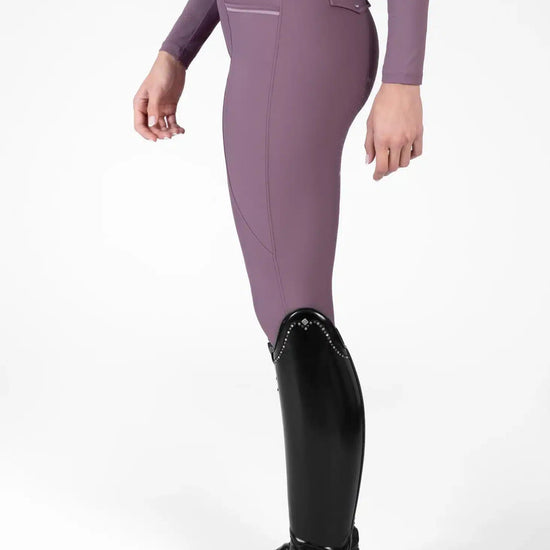 Maximilian Equestrian Pro Riding Leggings Plum by Maximilian Equestrian at  Try a Bit