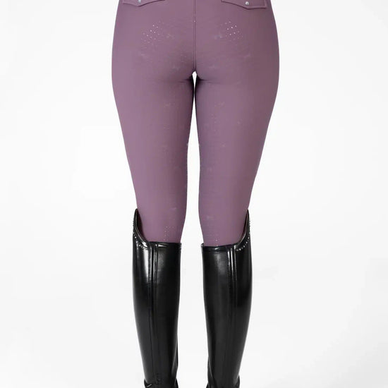 Maximilian Equestrian Pro Riding Leggings Plum by Maximilian Equestrian at  Try a Bit